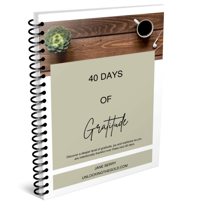 40 Days of Gratitude (green)